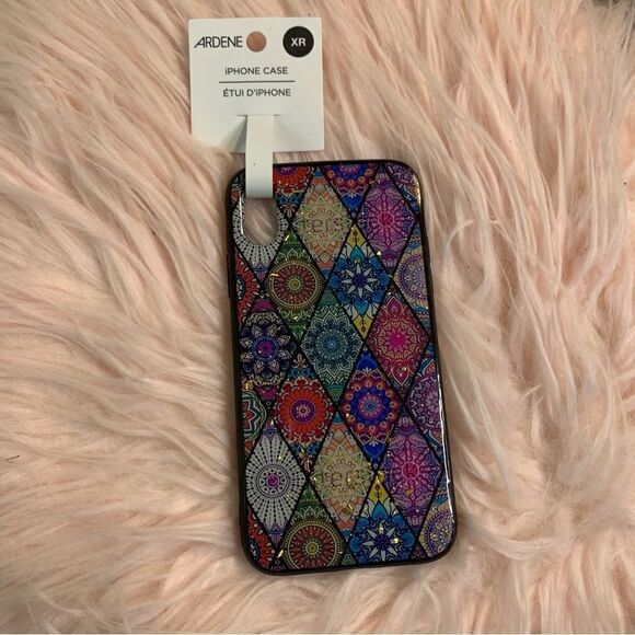 ❗️ Ardene iPhone XR Mandala Print Phone Case - Picture 1 of 4